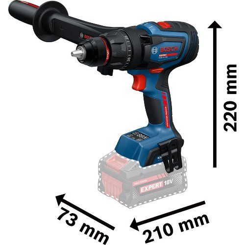 EXPERT-Schlagbohrschr. EXSB18V-150 2xEXBA18V-80 Ladegerät, L-Boxx