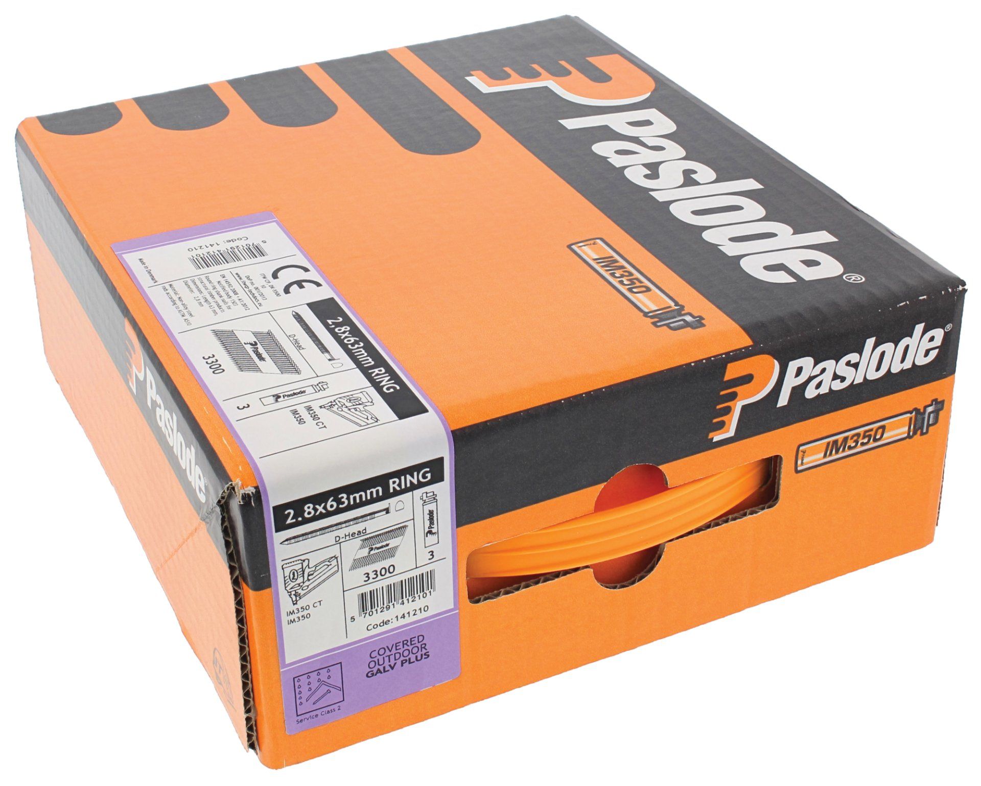 Paslode Pack Im350 3,1X75 Rs Galv+ Impulse Pack