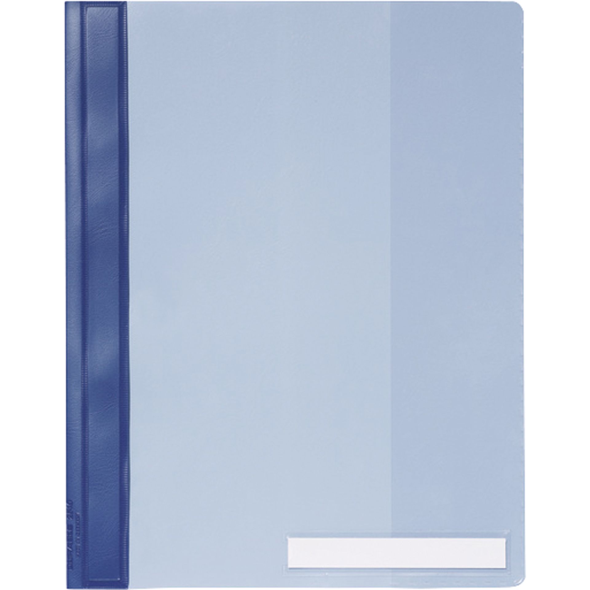 Angebotshefter DIN A4 Hartfolie blau
