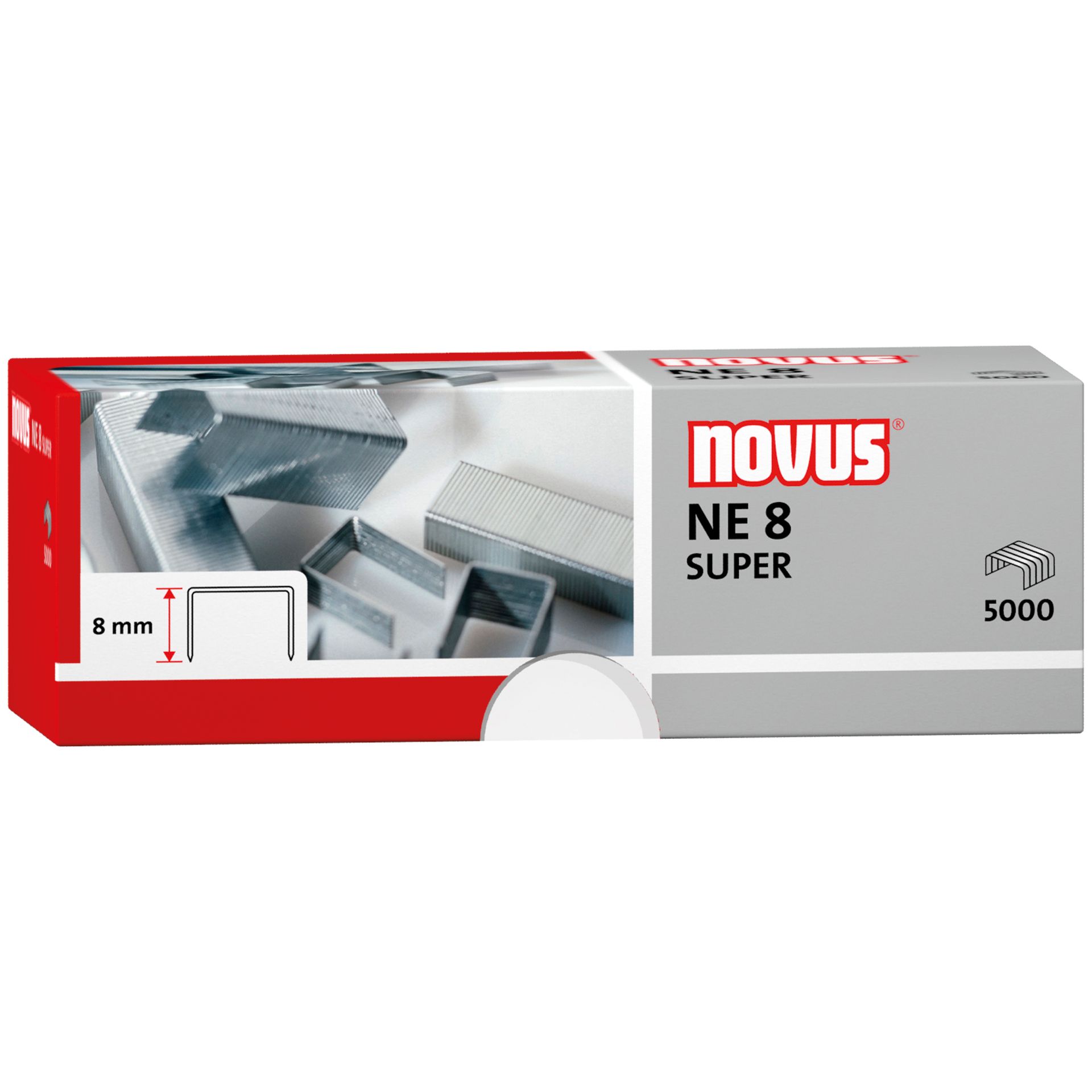 Heftklammer NE 8 Super verzinkt 5.000 St./Pack.