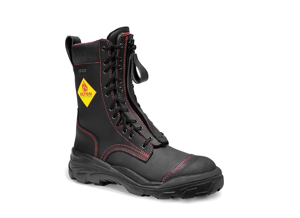ELTEN Feuerwehrstiefel EURO PROOF F2A Stiefel (High), Schwarz, Gr. 41