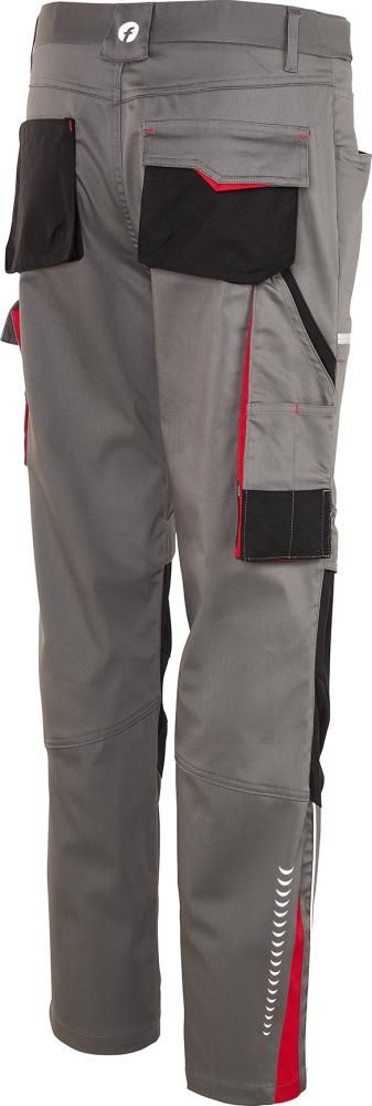 Herren-Bundhose Flex grau/schwarz/rot Gr. 25 FORTIS
