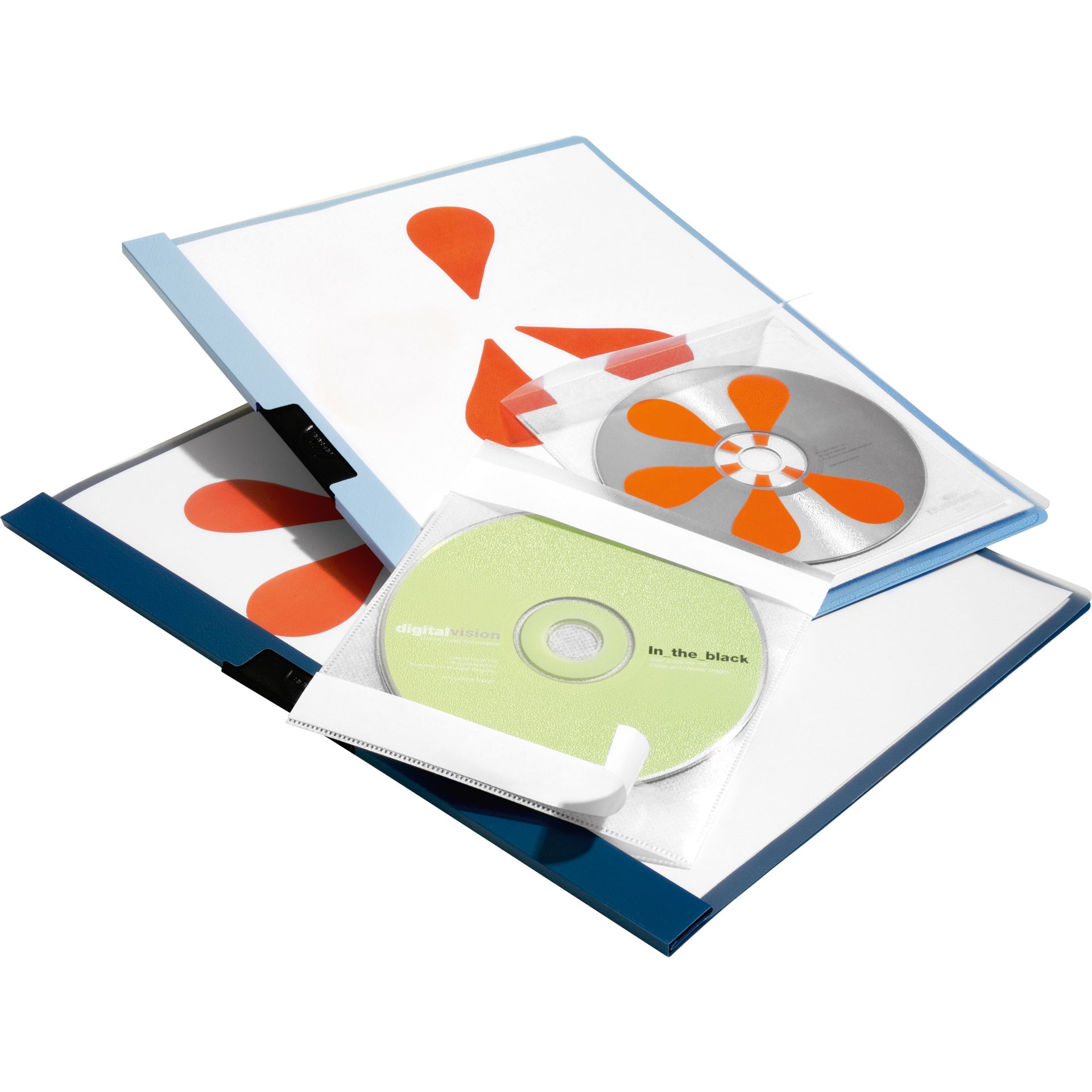 CD/DVD Hülle FIX 160x241x6,5mm PP tr 10 St./Pack