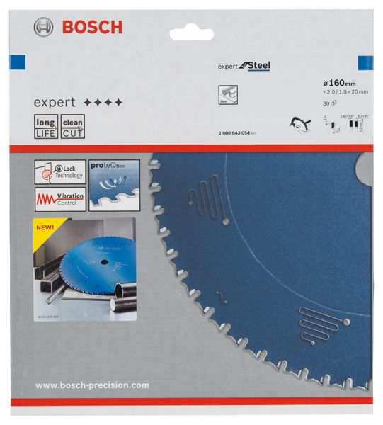 Bosch Kreissägeblatt Expert for Steel
