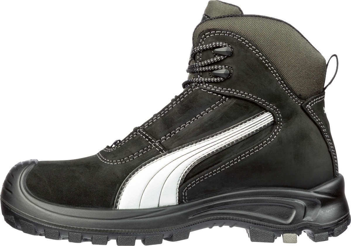 Stiefel 630210, S3,Gr.39,schwarz/silber Puma