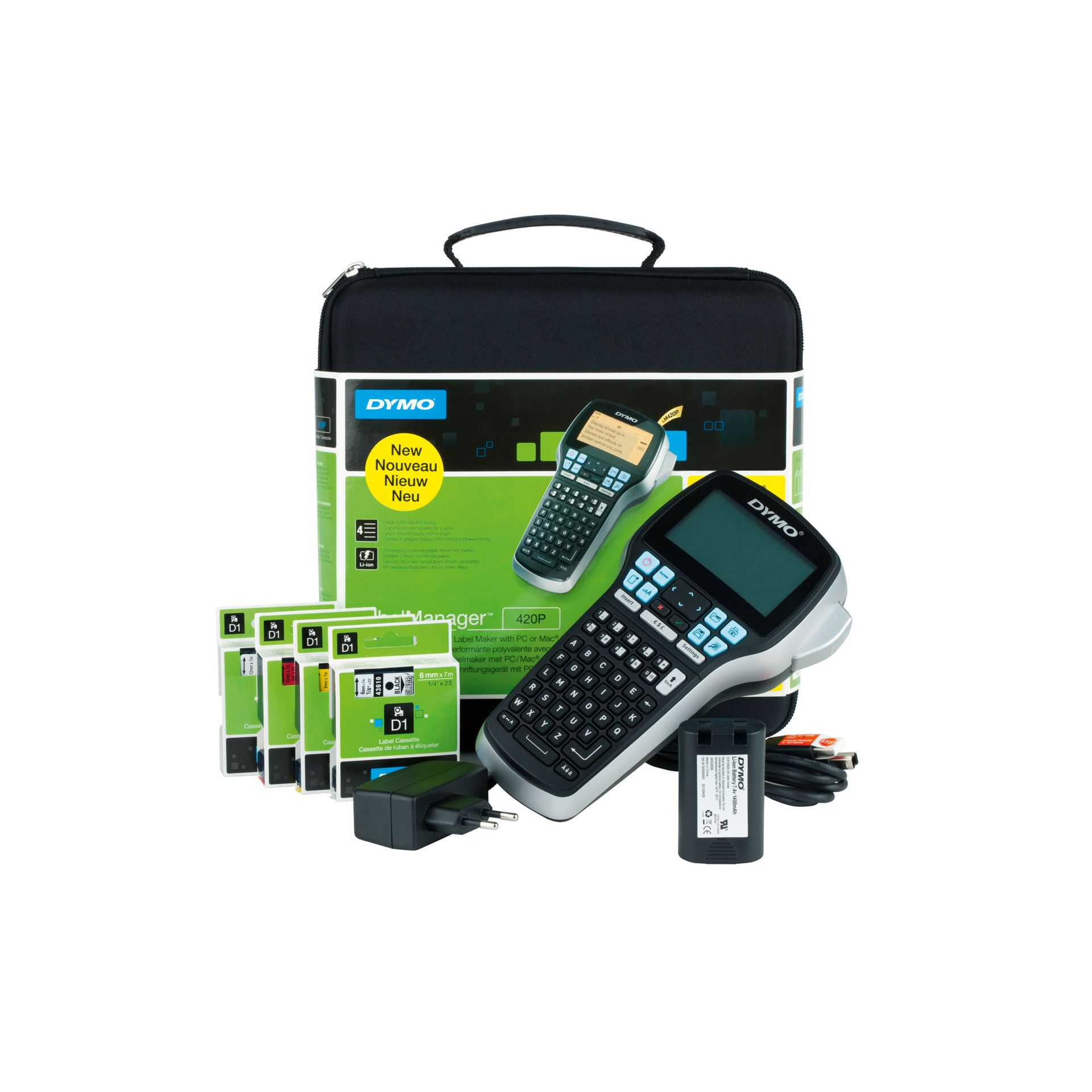 Beschriftungsgerät LabelManager 420P sw