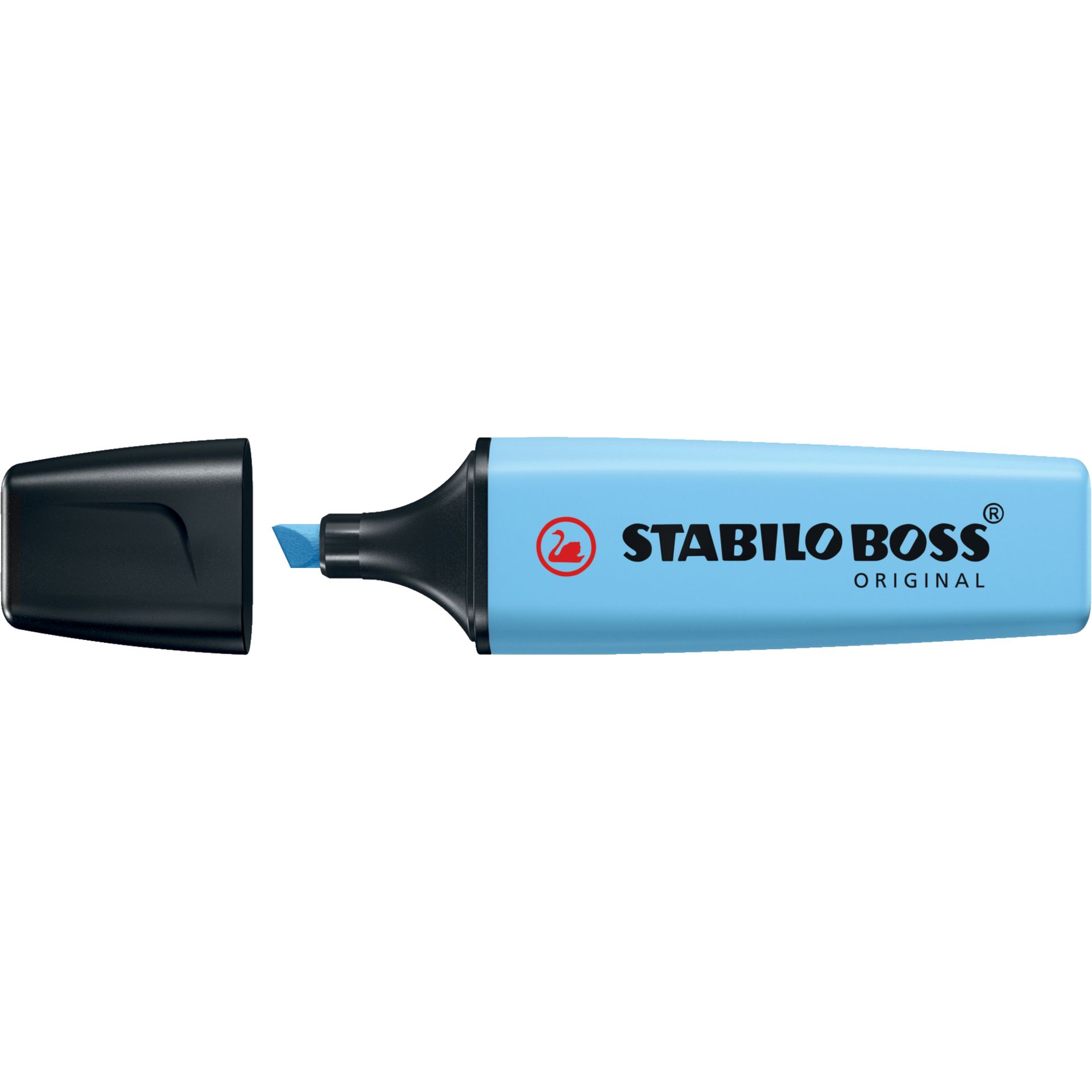 Textmarker Boss 2+5mm pastel himmlisches blau