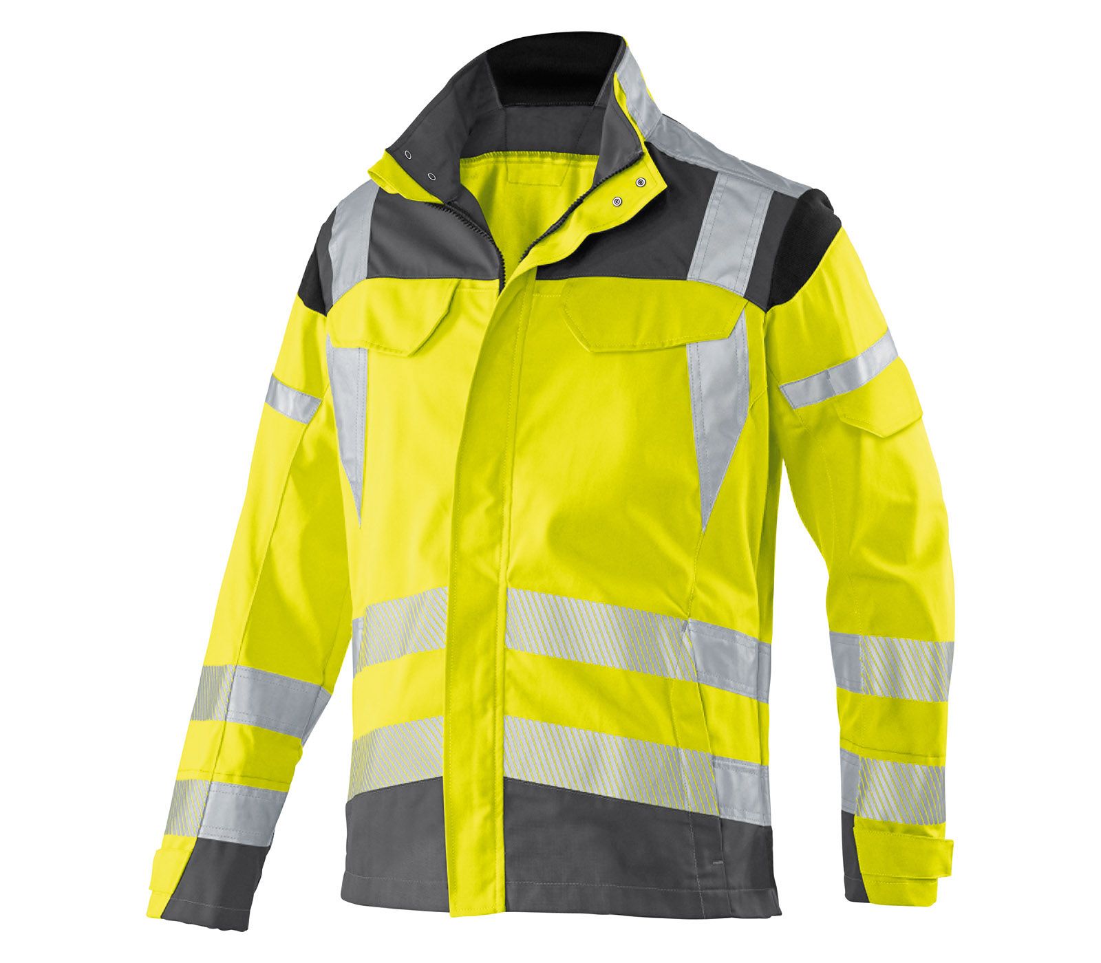KÜBLER REFLECTIQ Jacke PSA 2 warngelb/anthrazit Gr. 44
