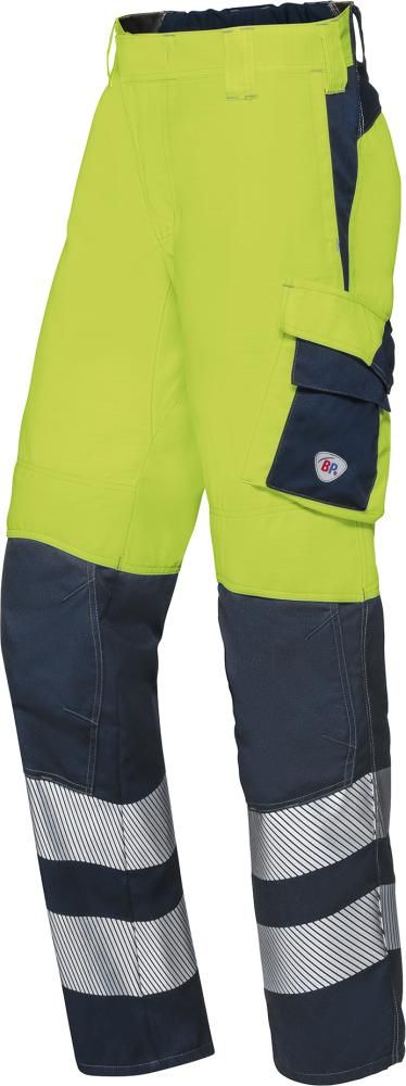 Arbeitshose 2236-590, warngelb/nachtblau, Gr.48s BP Multi Protect Plus
