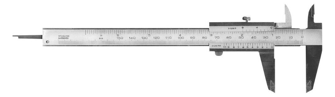 FORTIS Taschenmessschieber, rostfrei