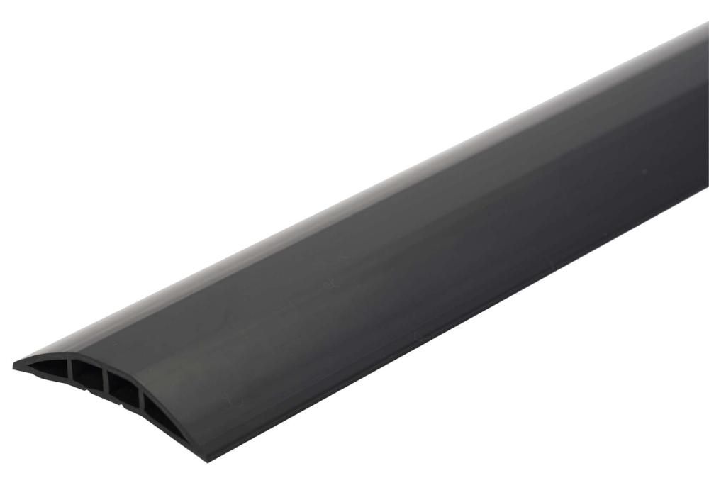 Kabelbrücke Kunststoff B1500xT75xH12 mm 2 Kammern H8xB11 mm schwarz