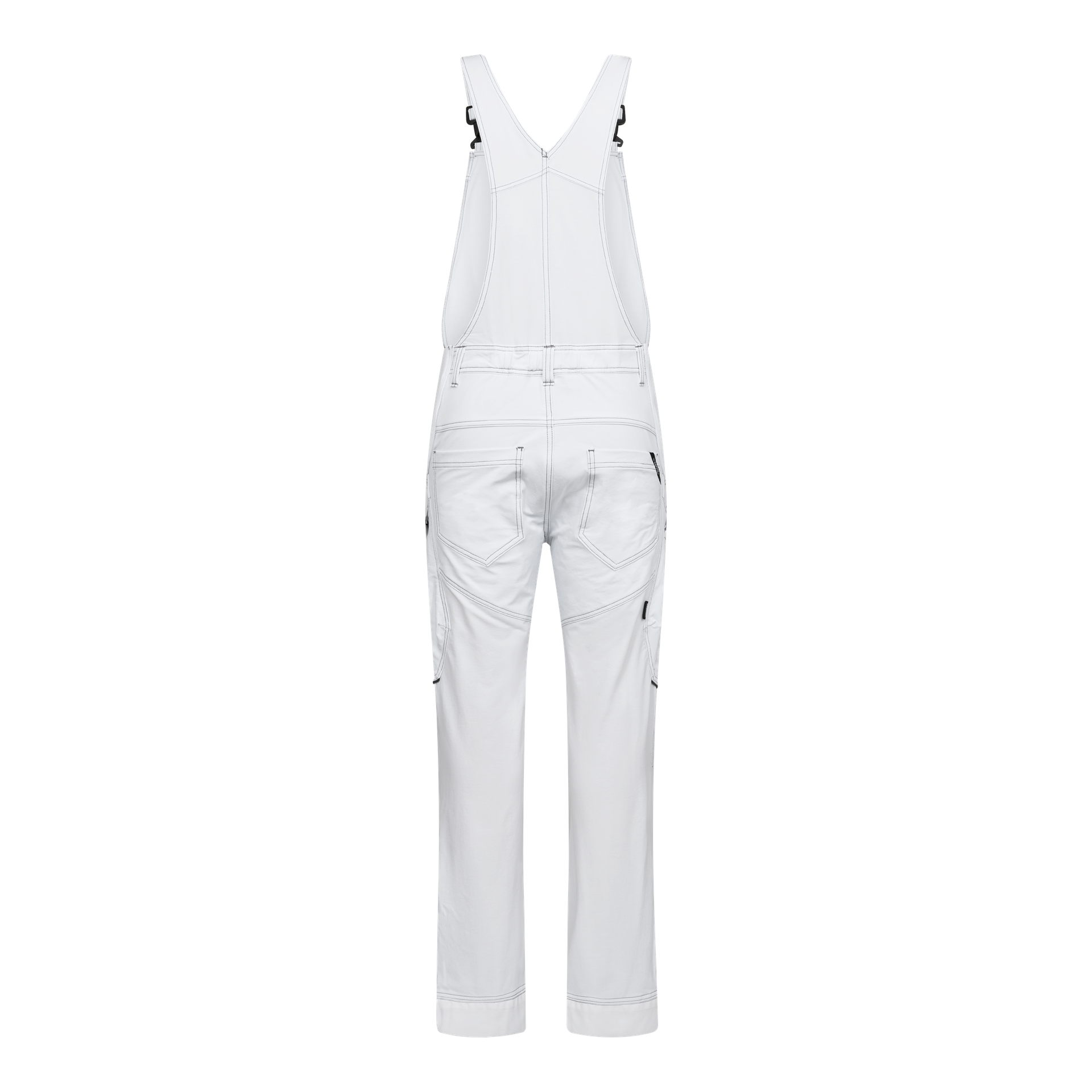 X-treme Latzhose mit 4-Wege-Stretch Weiss, Gr. 42