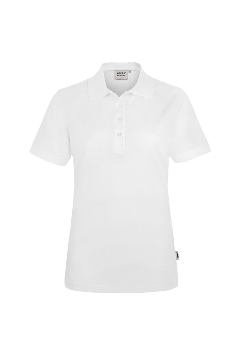 HAKRO Damen Poloshirt MIKRALINAR® weiß, XS