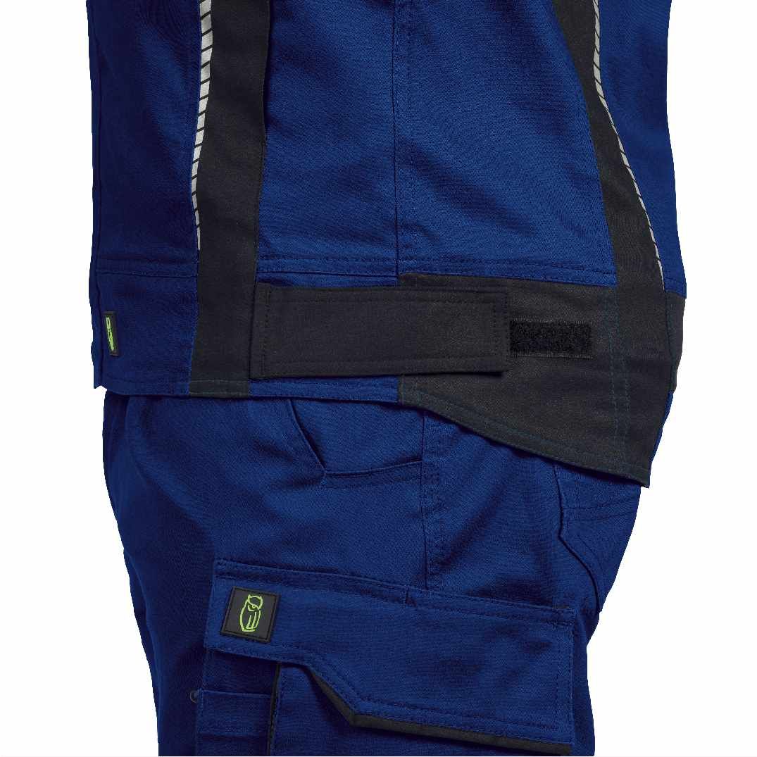 FLEXV20, Weste kornblau-schwarz, 3XL