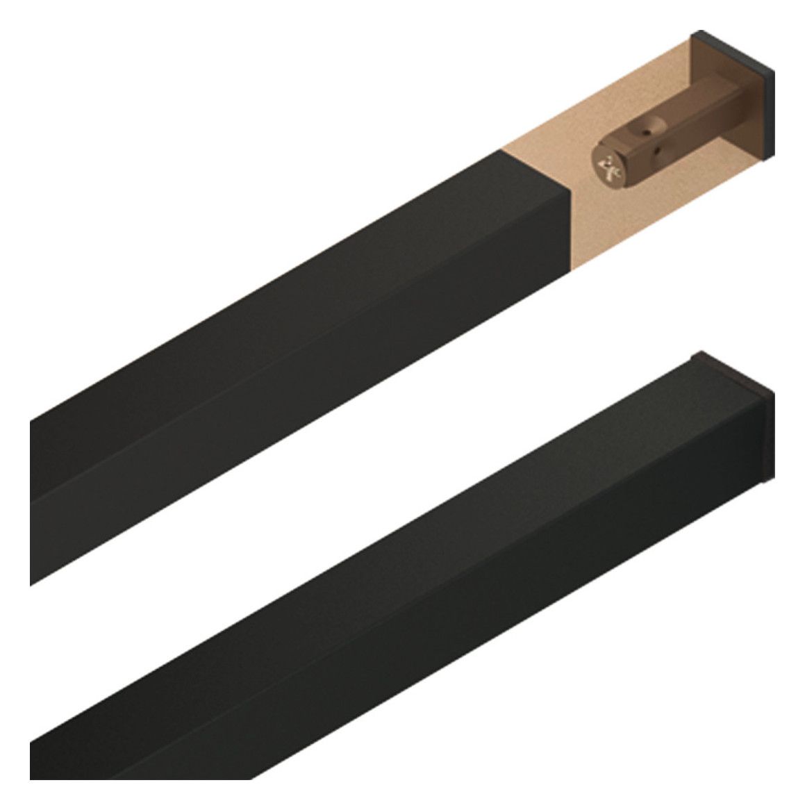 HETTICH CADRO Wand-/ Bodenbefestigung