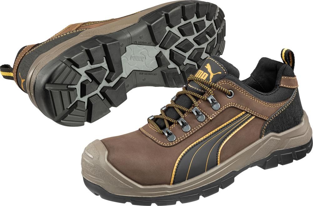 Halbschuh 640730, S3, HRO,Gr.39, braun Puma