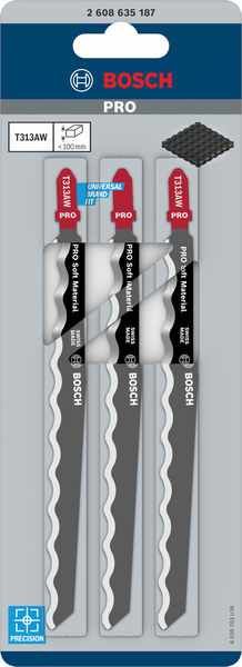 Wellenschliffmesser a 3 S