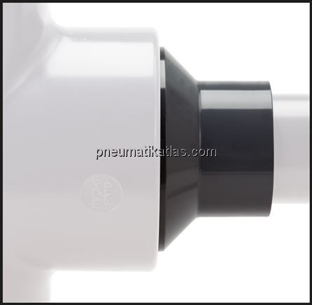 Klebemuffe, PVC-U, 20x25mm - 16mm