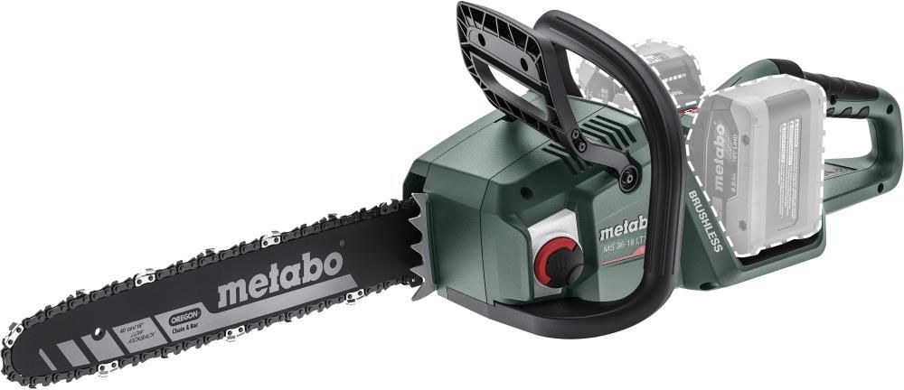Akku-Kettensäge solo MS 36-18 LTX BL 40 Metaboohne Akku ohne Ladegerät Karton