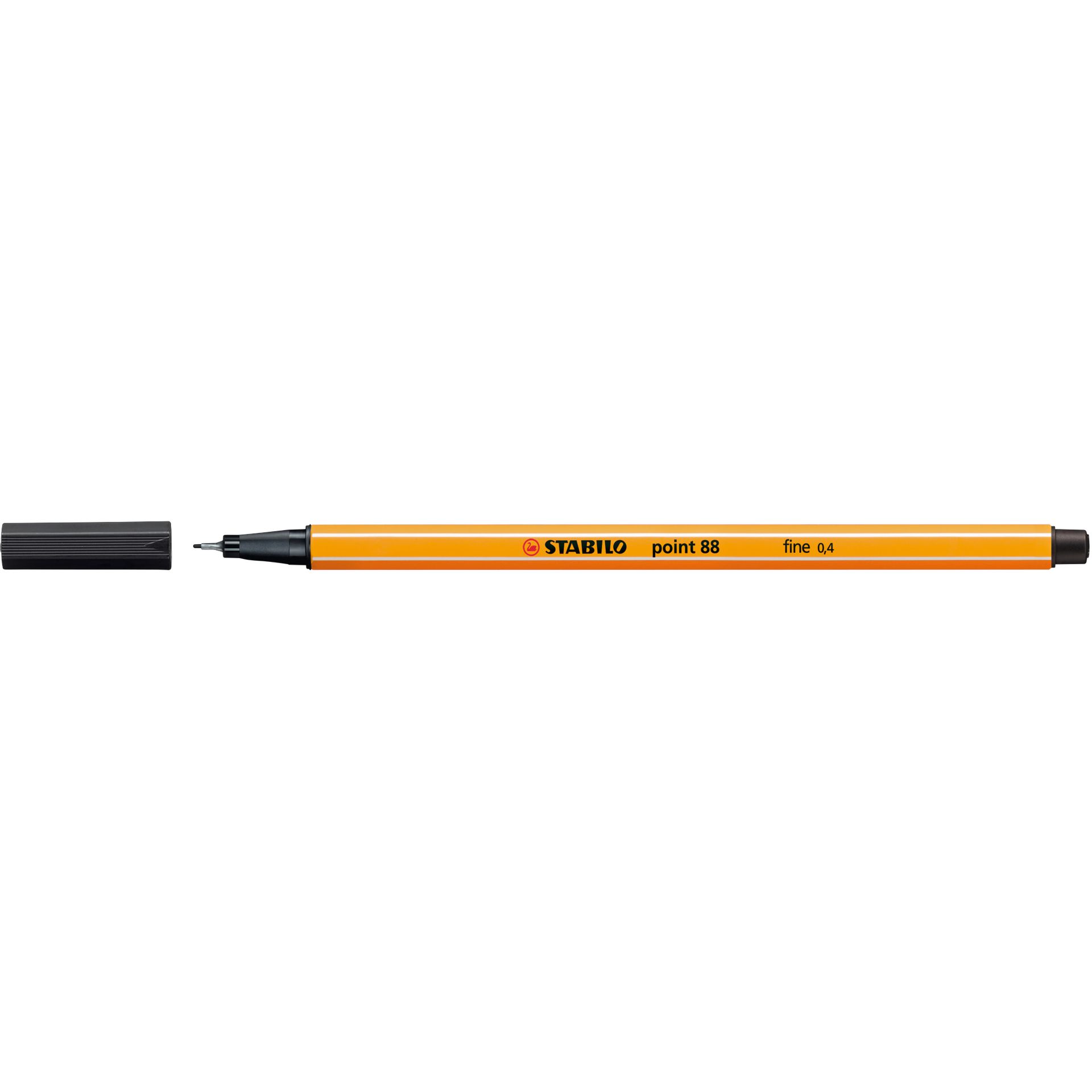 Fineliner point 88 0,4mm schwarz