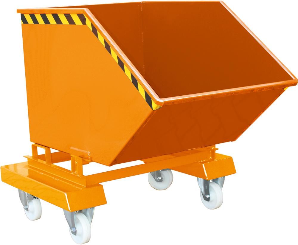 Kastenwagen 250 l B910xT1050xH935 mm RAL2004,Tragkraft 300kg mit Schiebegriff