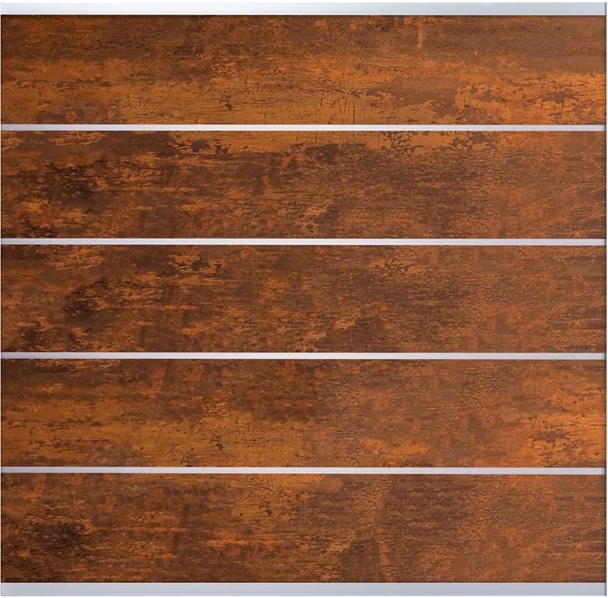 FARÖ-Serie Zaunset 1792 x 1775 mm, 5 Zaunlamellen DEKO-ROST HPL-Steckzaunsystem