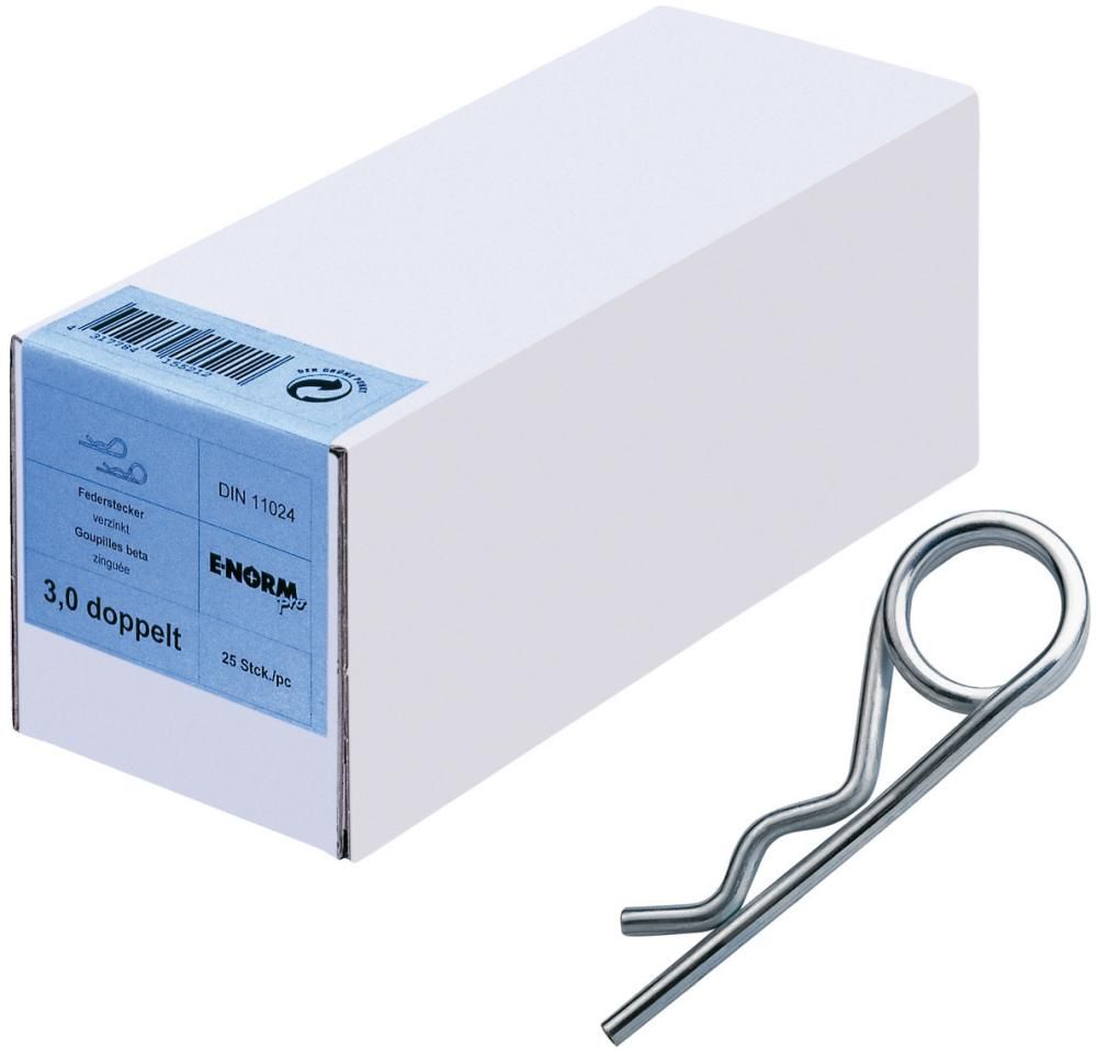 E-NORMpro DIN 11024 ST galZn 4mm HP