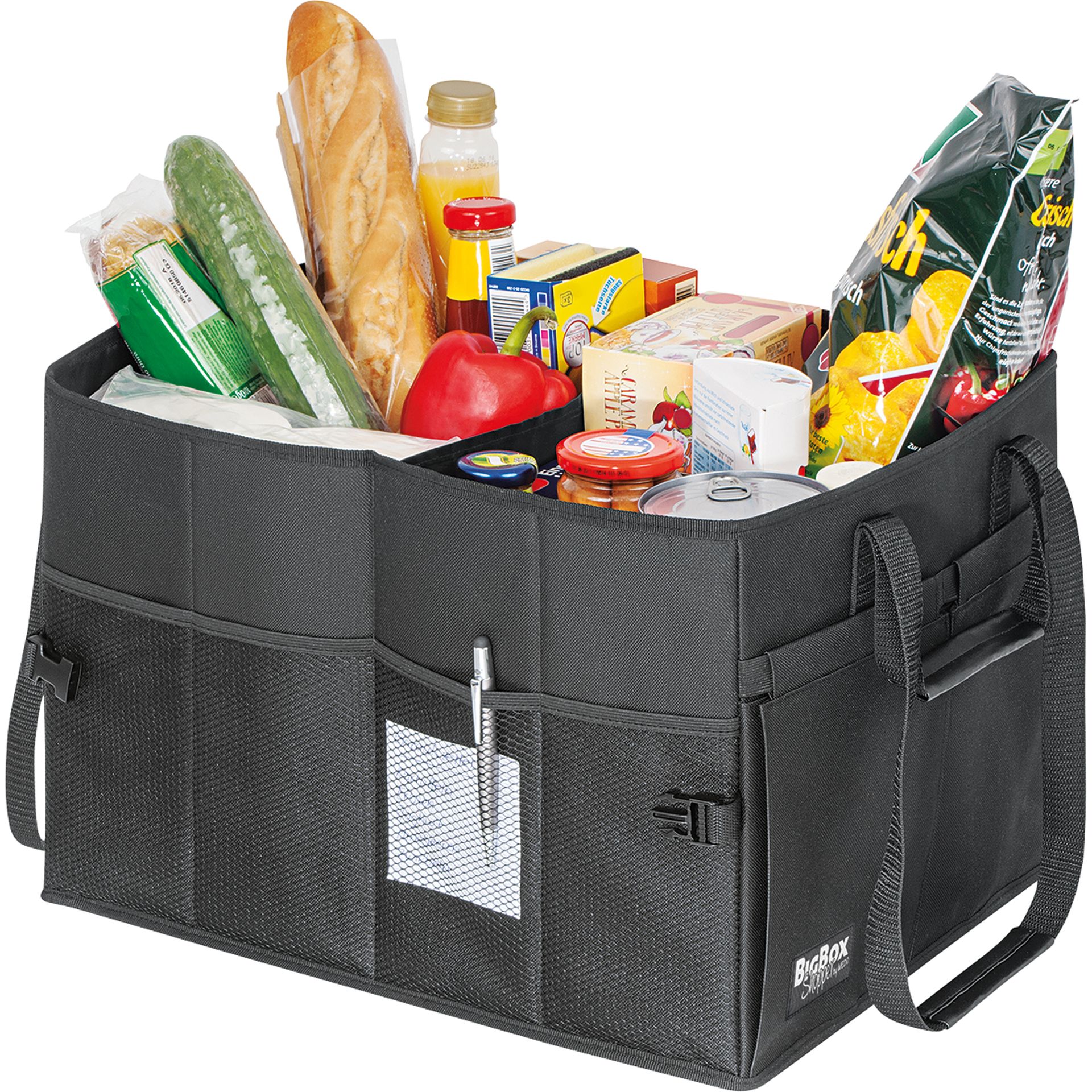 Einkaufstasche BigBox Shopper L 45x35x30cm schwarz