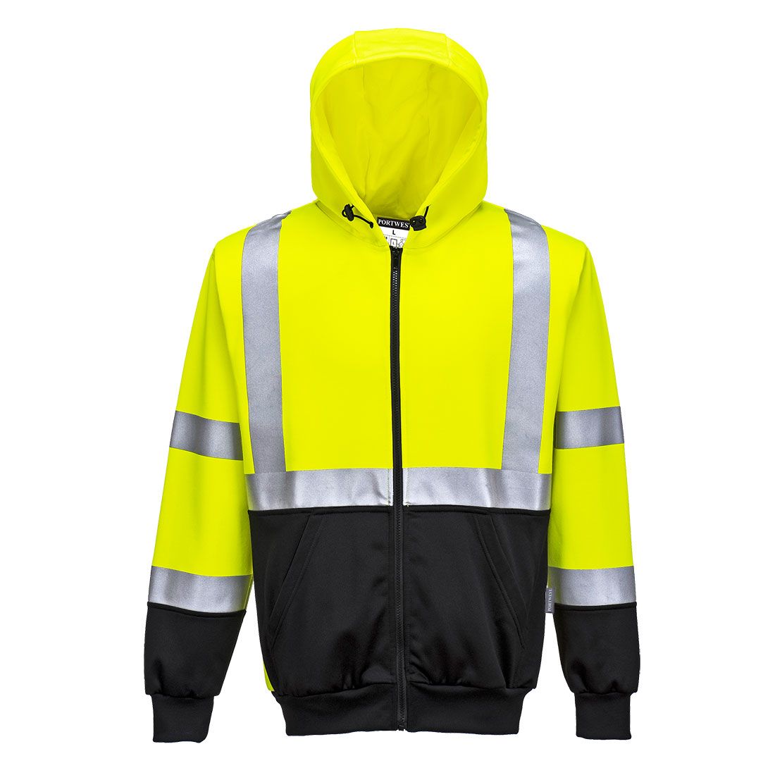 Portwest B315 Warnschutz-Hoodie, Gelb, Gr. L