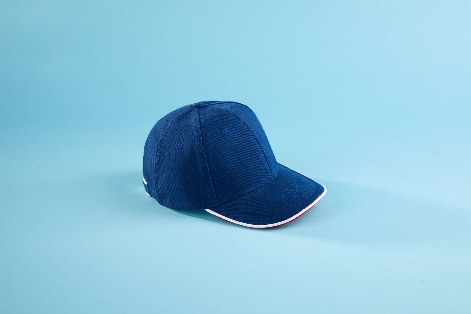 6 Panel Cap mit doppeltem Sandwich