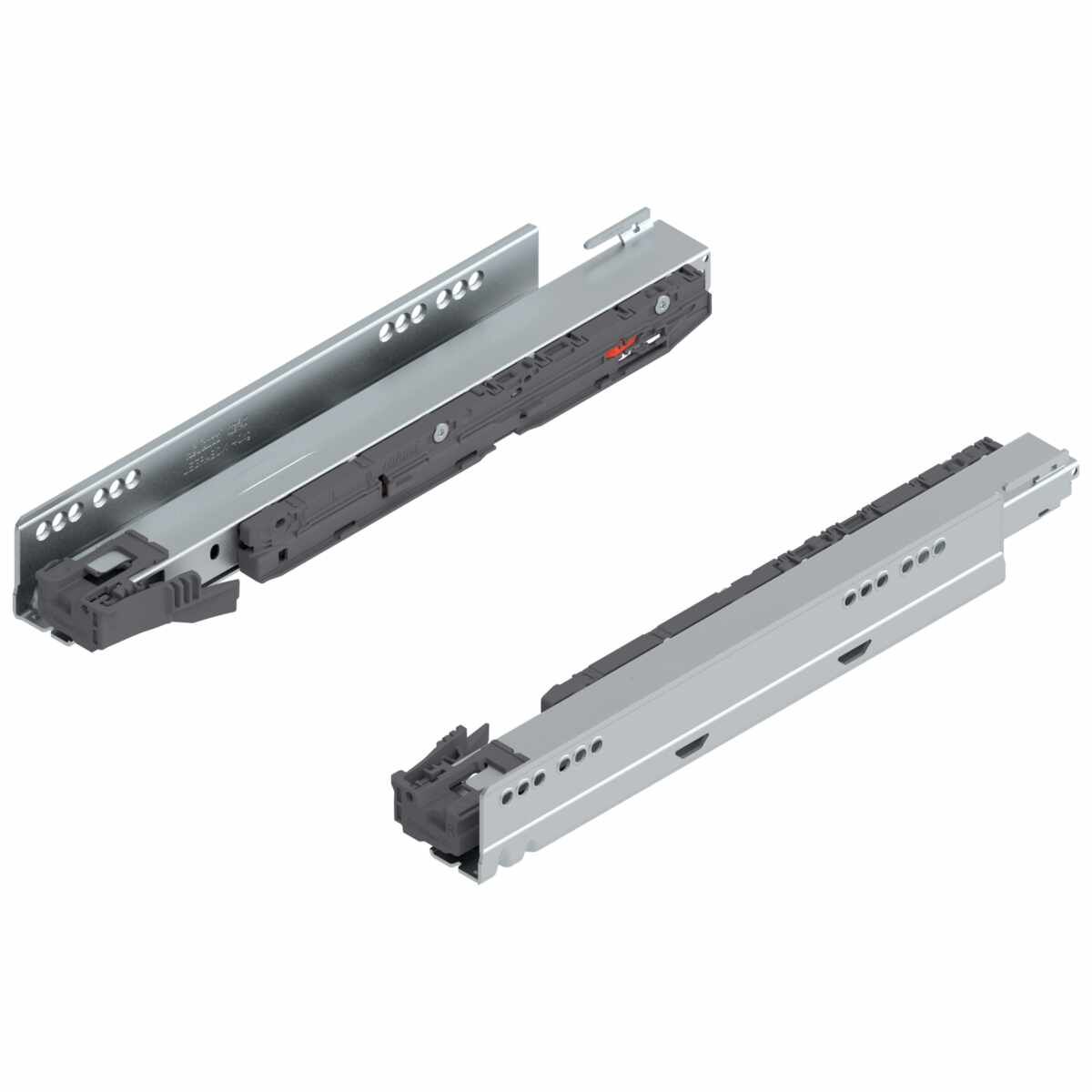 LEGRABOX Korpusschiene BLUMOTION int./für TOB geeignet/für SERVO-DRIVE geeignet, Vollauszug, 40 kg, NL=350 mm, links/rechts, verzinkt