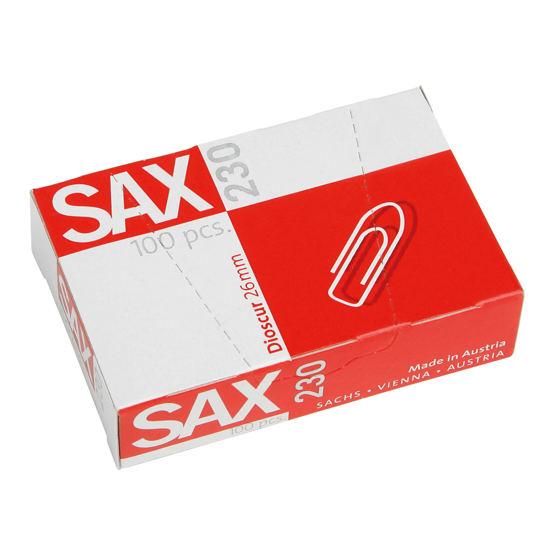 Büroklammer 26mm verzinkt 100 St./Pack.