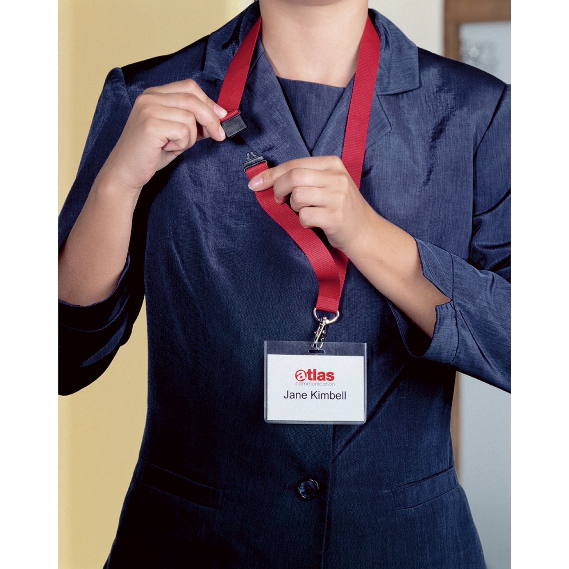 Textilband 20mmx44cm schwarz 10 St./Pack.