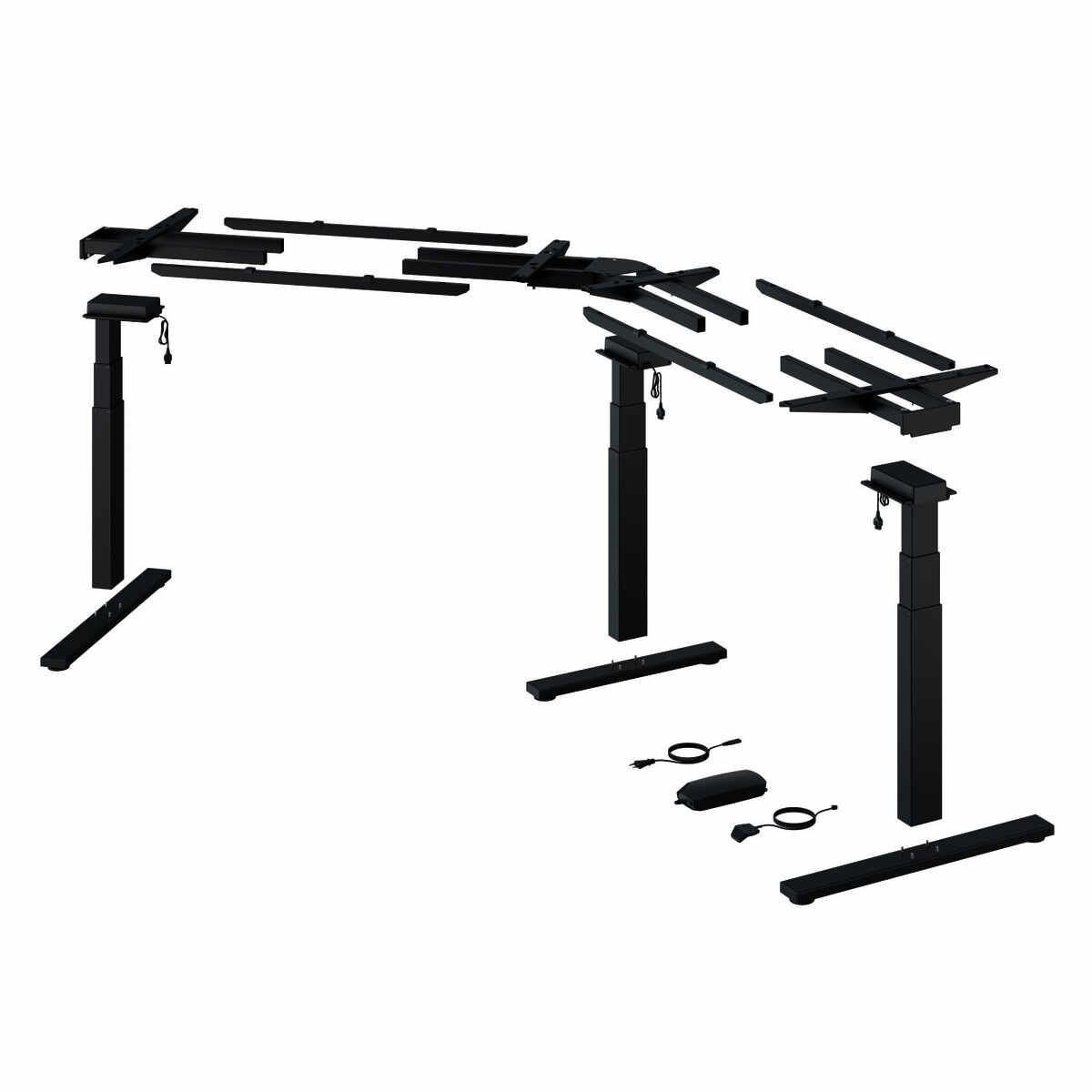 Steelforce Pro 673 SLS Tischgestell Highline T-Fus