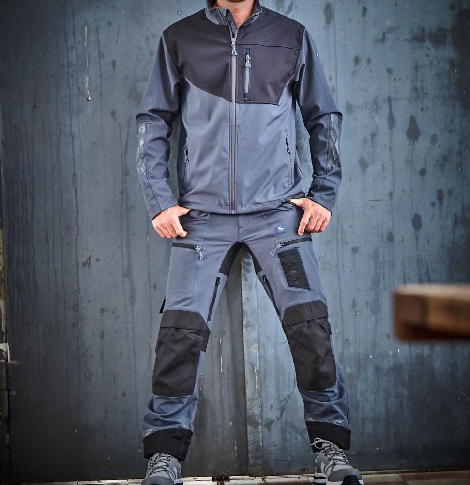 Funktionshose Expansible titan-schwarz, Gr. 58 Schweibler Workwear