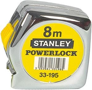 Taschenbandmaß Powerlock Kunststoff 5mx19mm STANLEY