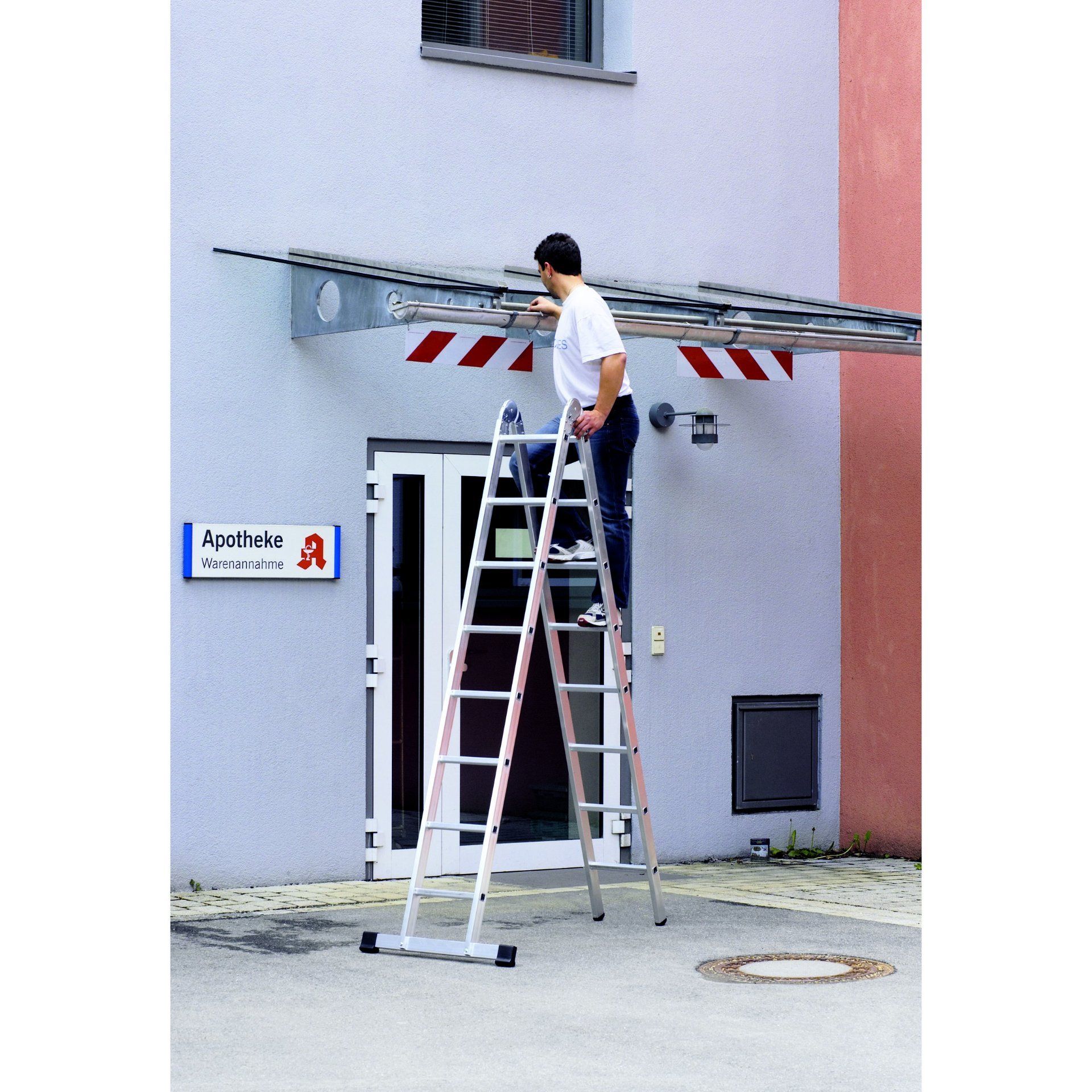 Zarges Combimaster X - LM-Mehrzweckleiter 2 x 4