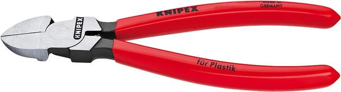 Seitenschneider für Kunststoff ohne Fase 140mm KNIPEX