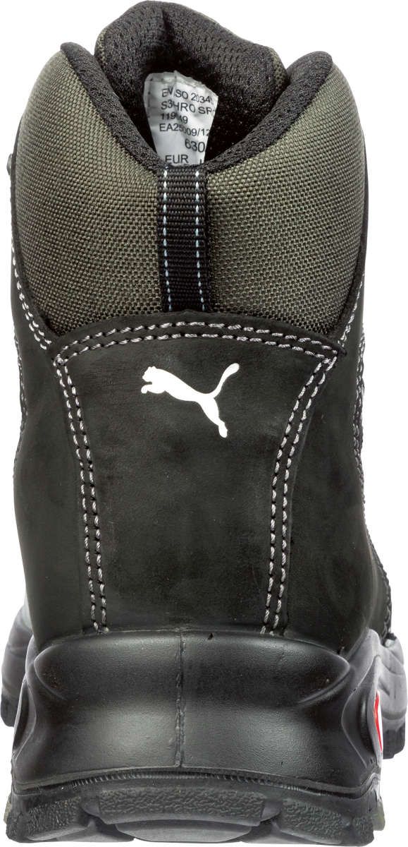 Stiefel 630210, S3,Gr.39,schwarz/silber Puma