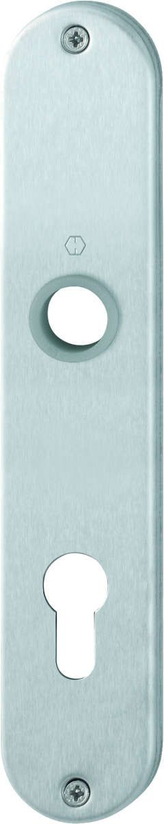 Langschild, Paar E302 F69 Edelstahl matt 2848902