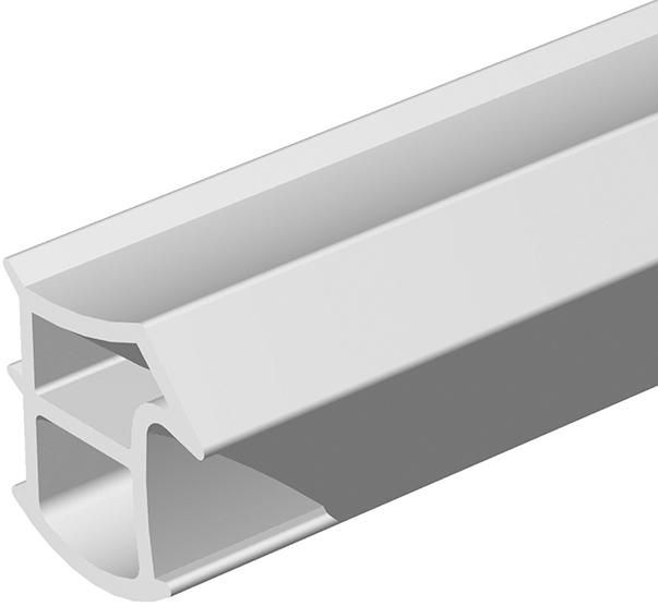 Stahlzargendichtung K2154W-PVC grau