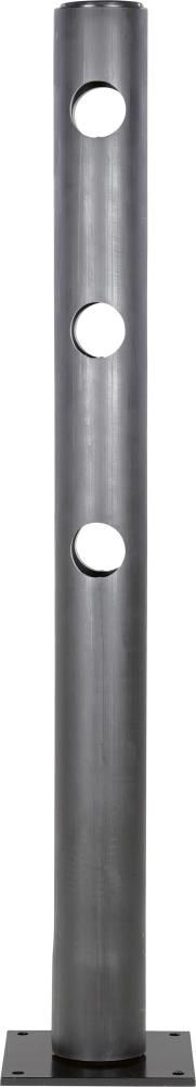 Mittelpfosten für Geländer Delta H1200xD110 mm schwarz