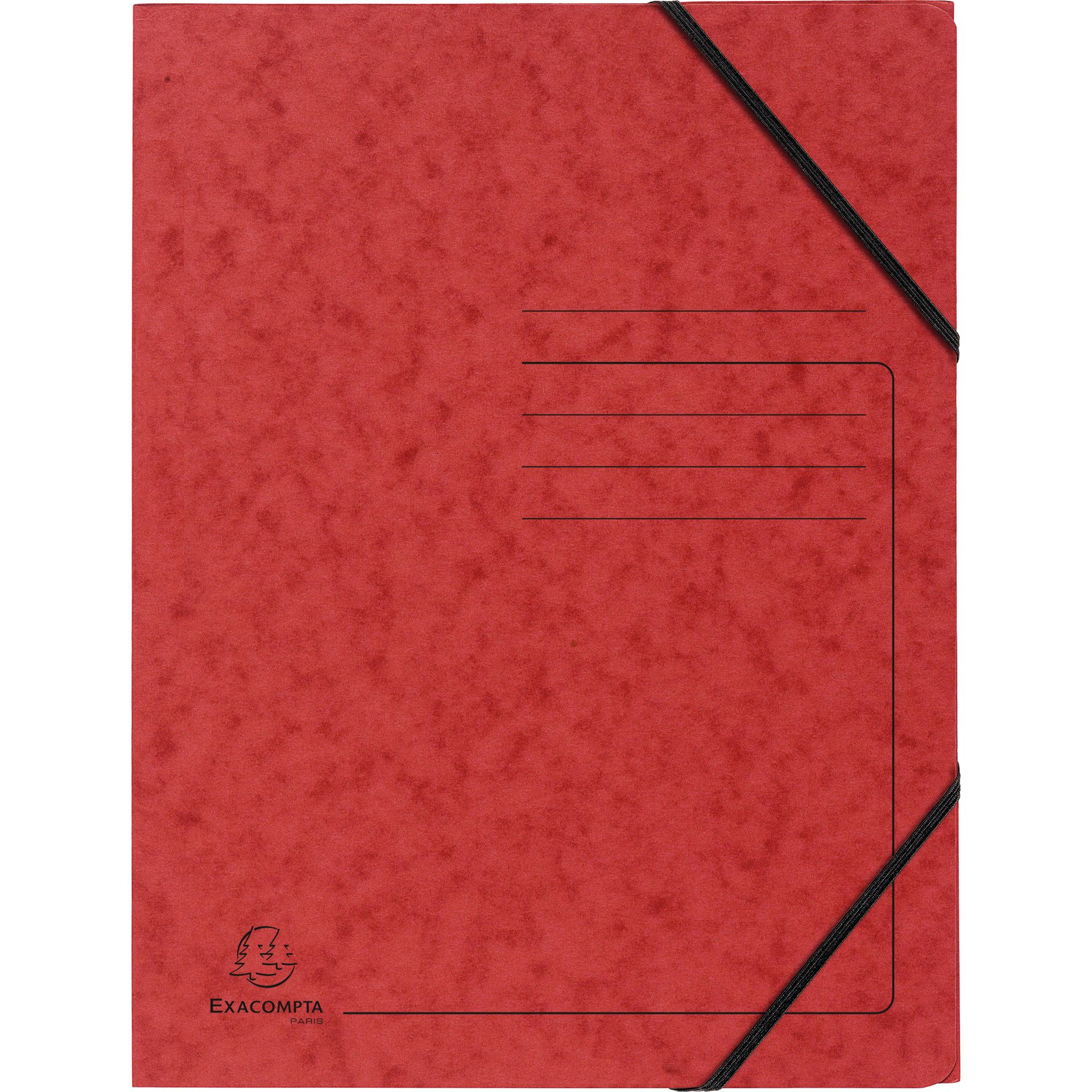 Eckspanner DIN A4 Karton rot
