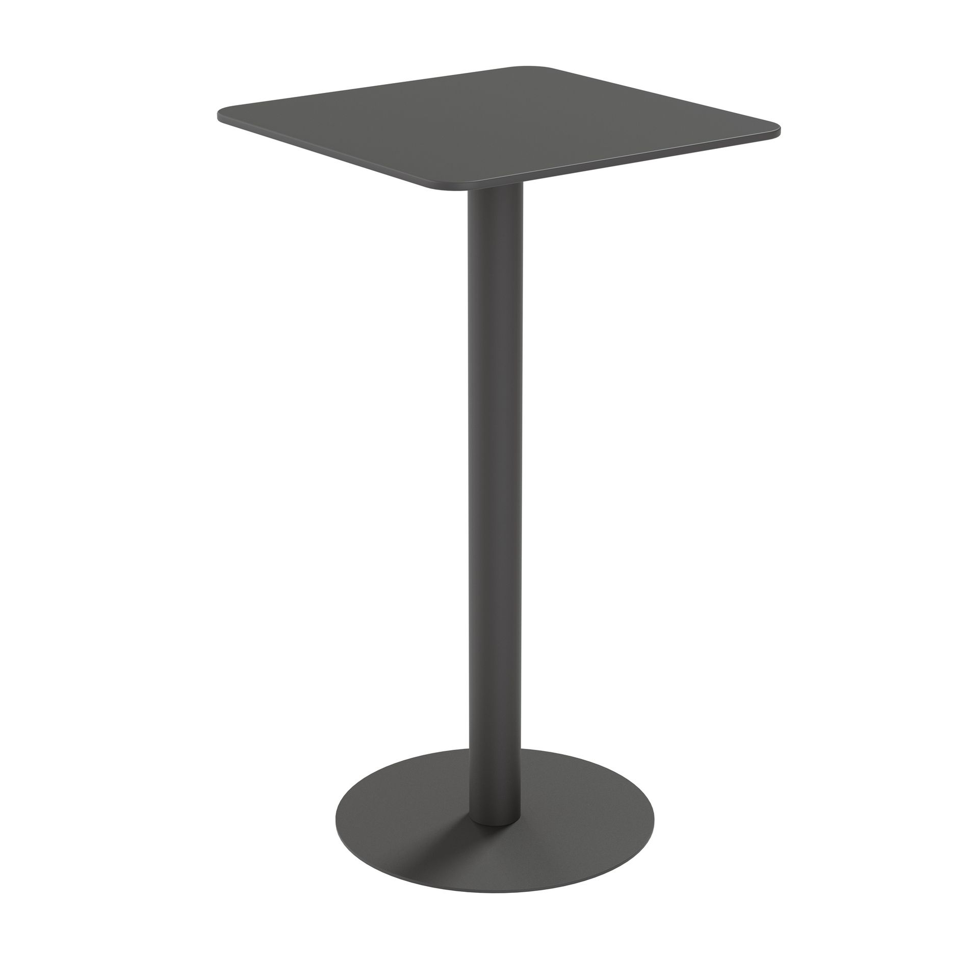 Bistrotisch Cross 60x60x110cm sw