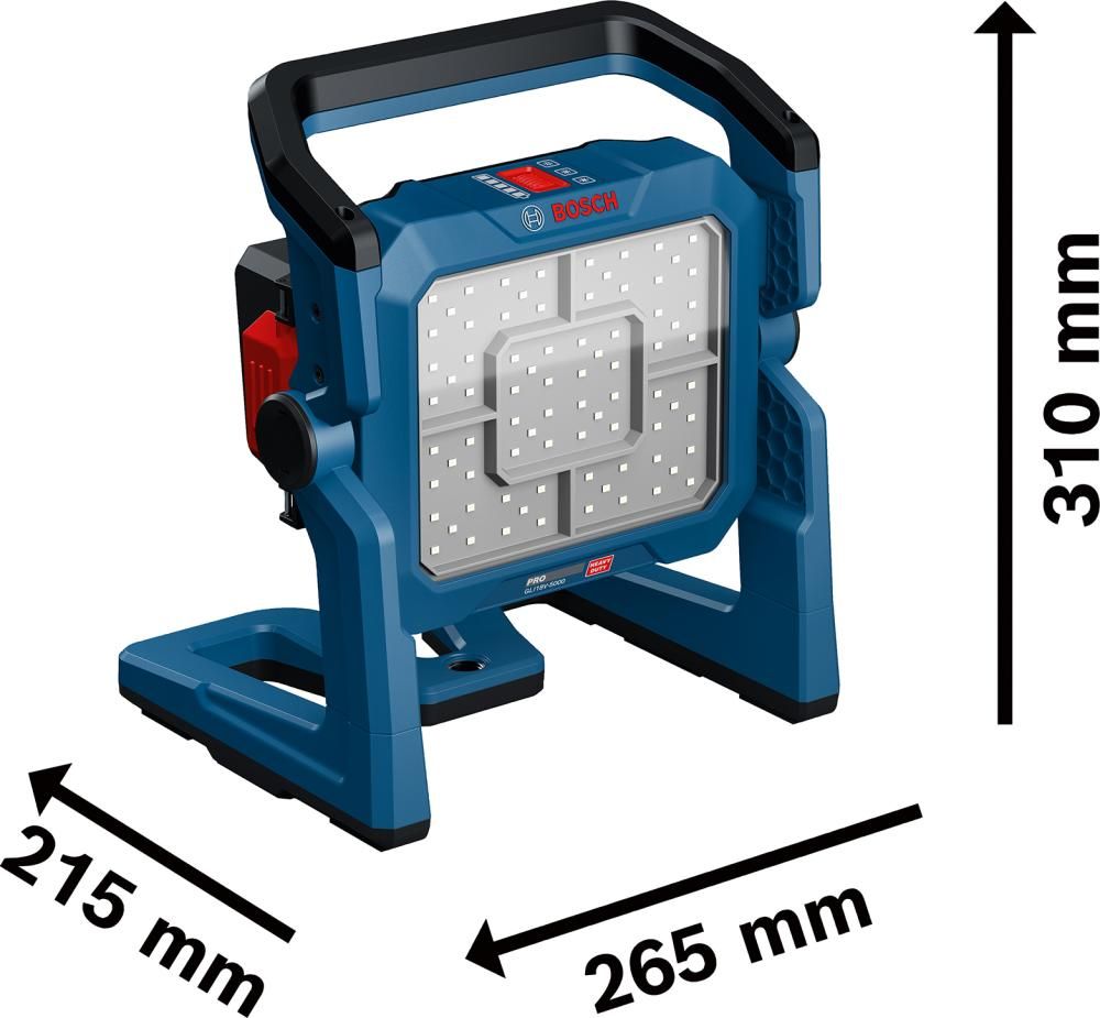 Akku-Baustrahler GLI18V-5000 ohne Akku ohne Ladegerät Karton