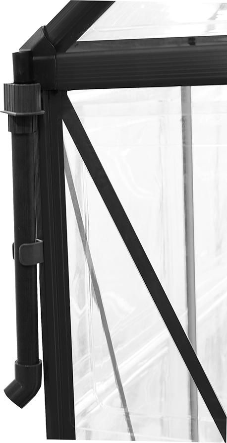 Alauf-Fallrohr kurz 2er Set, 33 cm, ø 25 mm