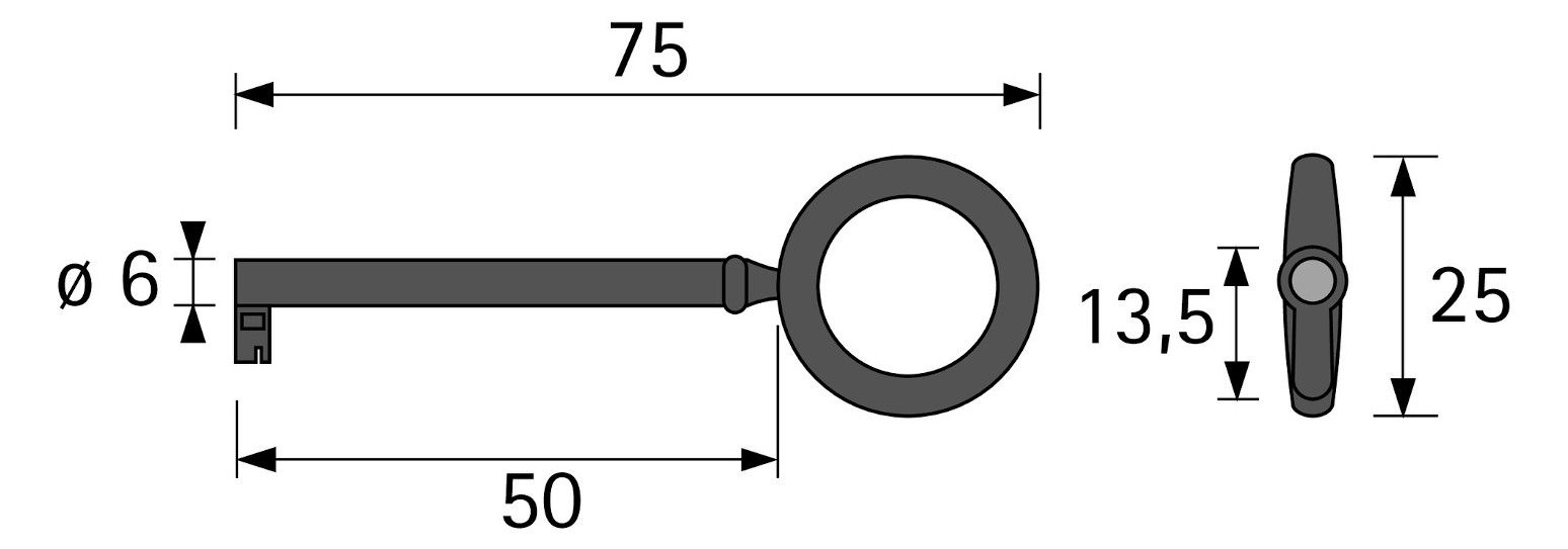 HETTICH Schlüssel Typ 08