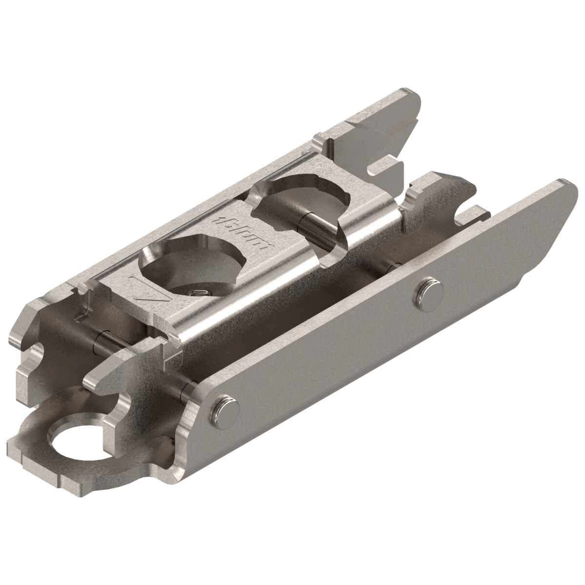 Clip-MPL m. Excenter-HV stahl gerade 3mm Distanz