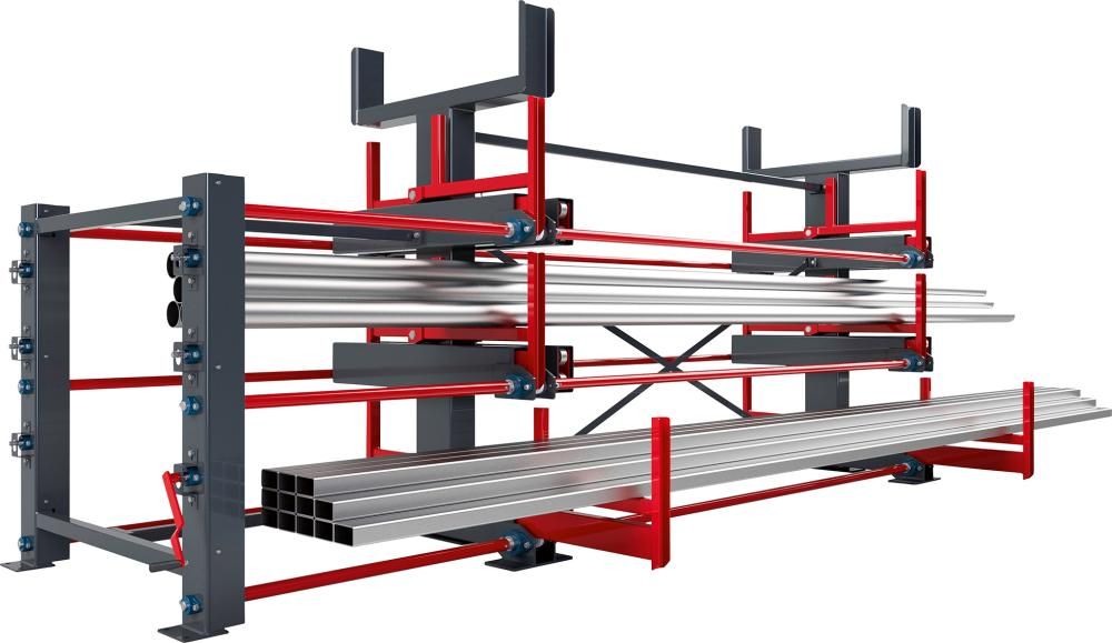 Roll-Aus-Regal 3t LRA-25-225-5000 Rotherm