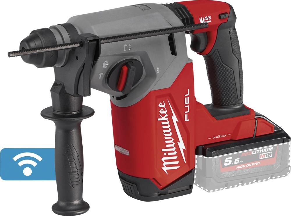 Akku-Kombihammer solo M18ONEFH-0X Milwaukee ohne Akku ohne Ladegerät HD-Box